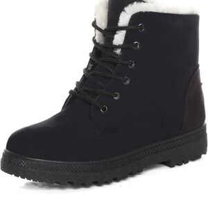 Cozy Black Winter Boots for Women